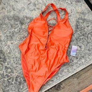 Forever21 Plus cheeky one piece